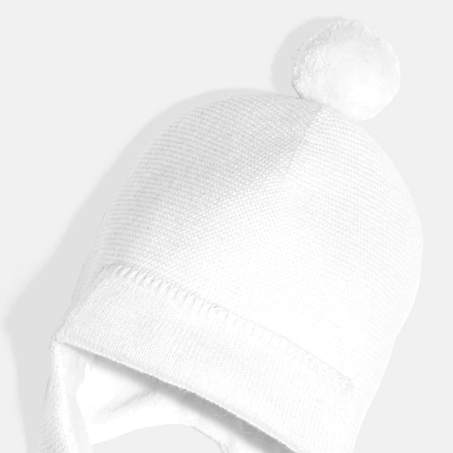 Baby boy pompom cap