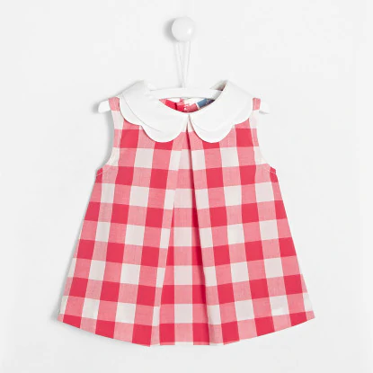 Toddler girl gingham blouse