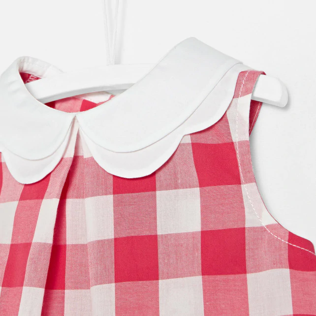 Toddler girl gingham blouse