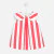 Toddler girl striped blouse