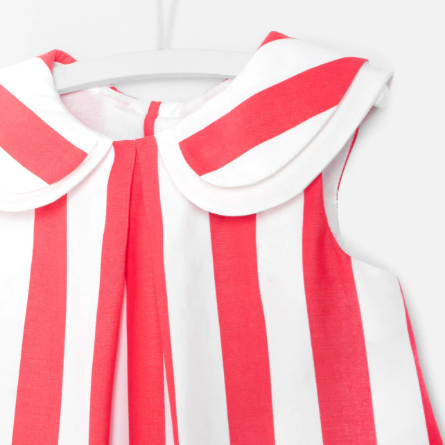 Toddler girl striped blouse