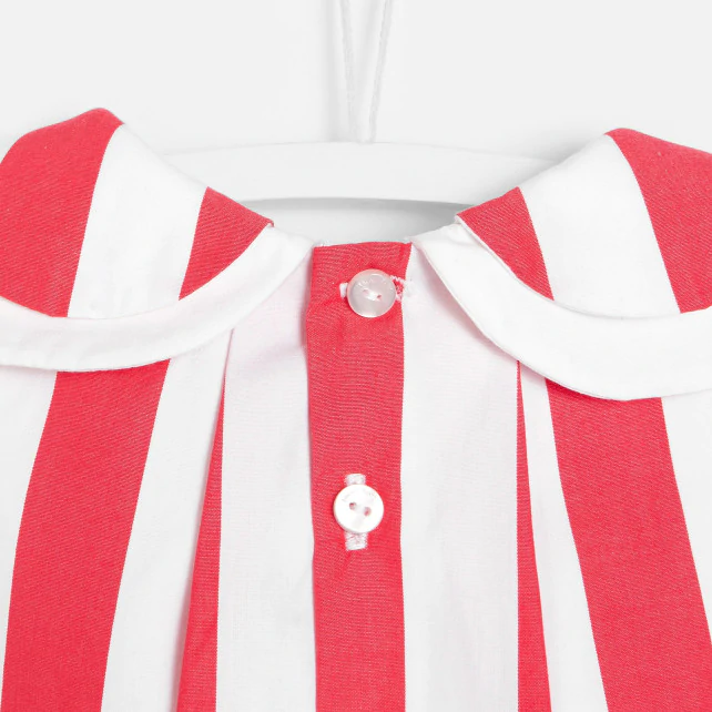 Toddler girl striped blouse