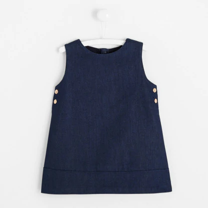 Baby girl denim dress