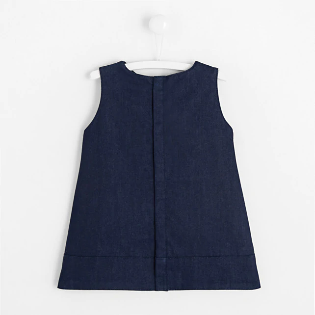 Baby girl denim dress