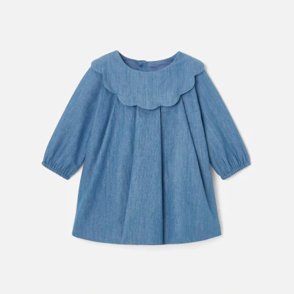 Baby girl denim dress