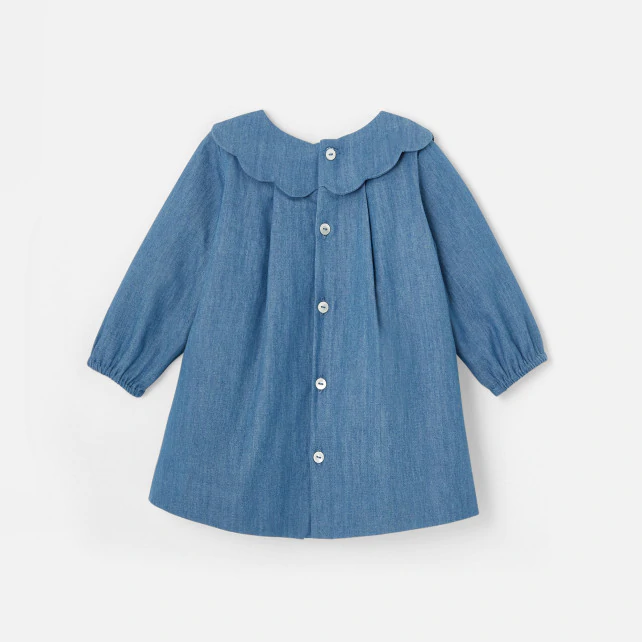 Baby girl denim dress