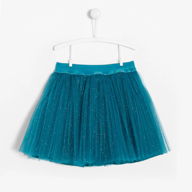 Girl glittery tutu