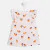 Baby girl dress with clementine motif