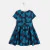 Girl jacquard bow dress