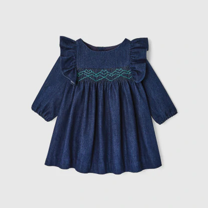 Baby girl denim dress