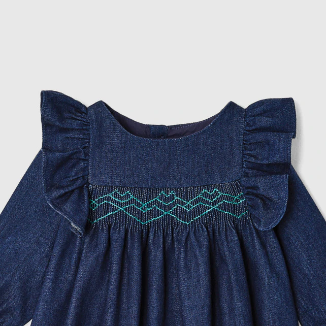 Baby girl denim dress