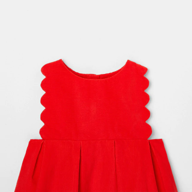 Baby girl corduroy dress