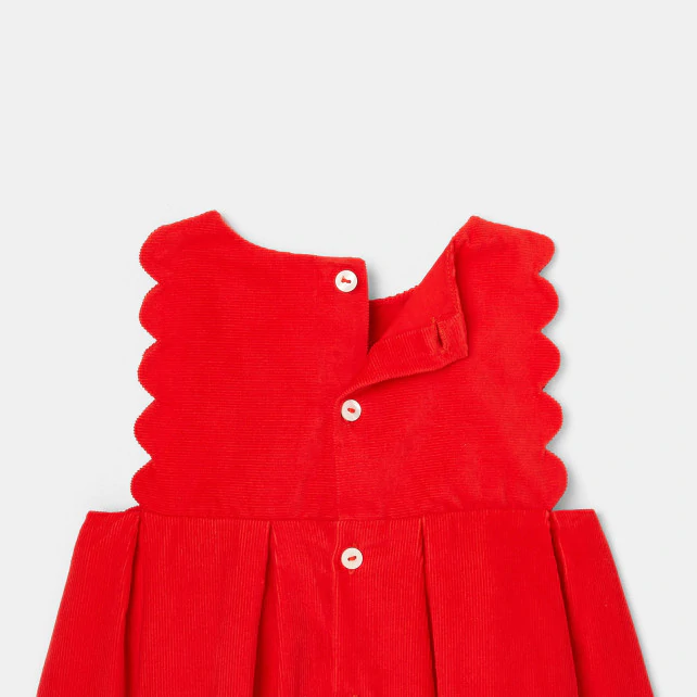 Baby girl corduroy dress