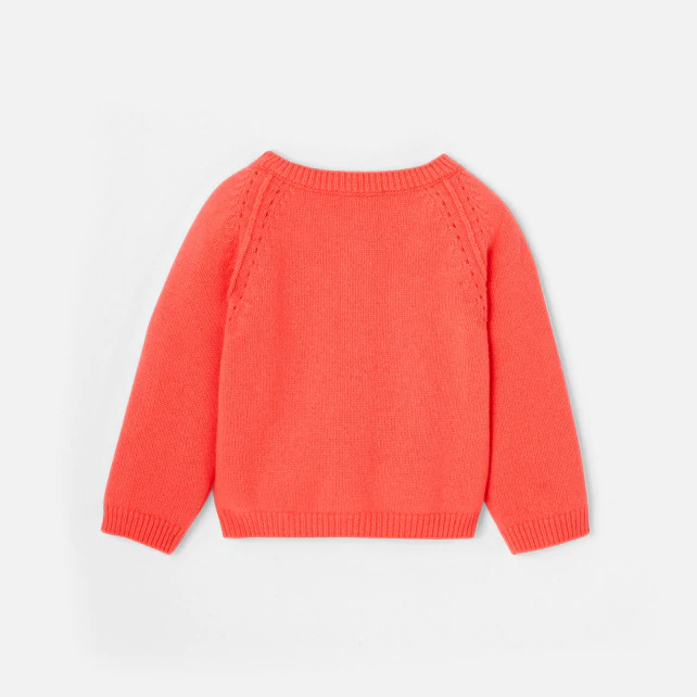 Toddler girl cashmere cardigan