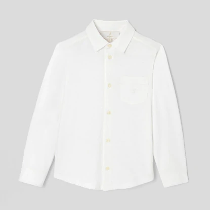 Boy mercerized cotton shirt