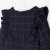 Toddler girl Lurex windowpane print blouse