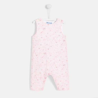 Baby girl Liberty print onesie