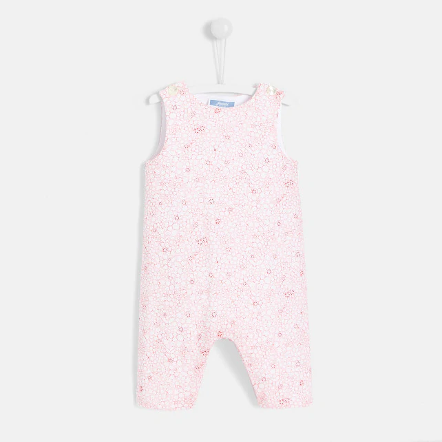 Baby girl Liberty print onesie