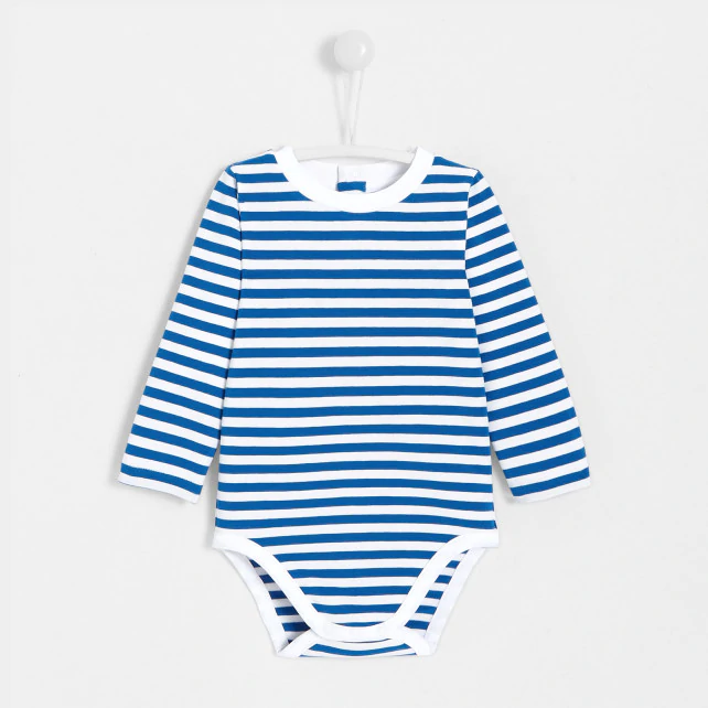 Baby boy striped bodysuit