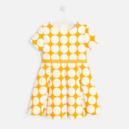 Girl polka dot dress