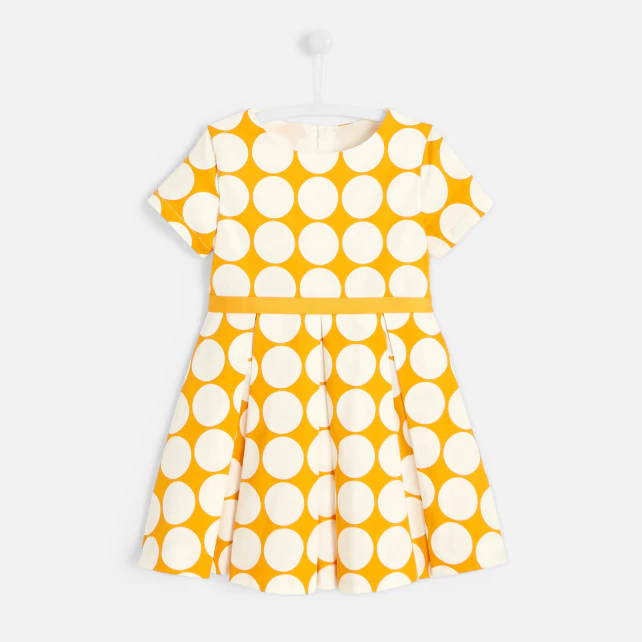 Girl polka dot dress