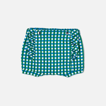 Baby girl gingham shorts