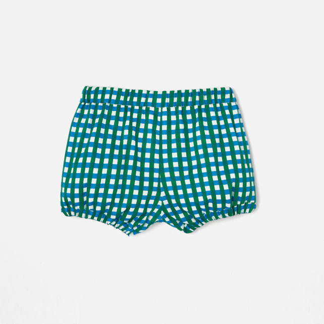 Baby girl gingham shorts