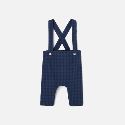 Baby boy suspender trousers