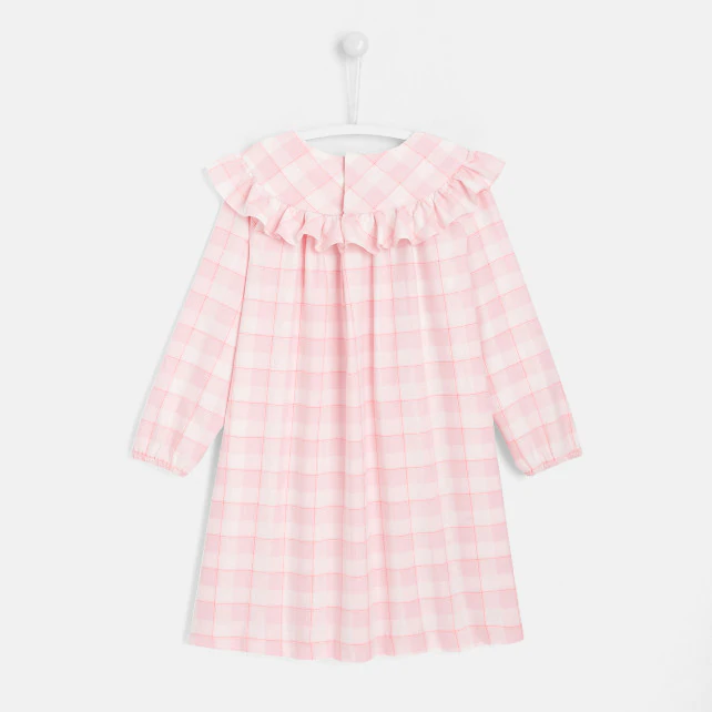 Girl gingham nightgown