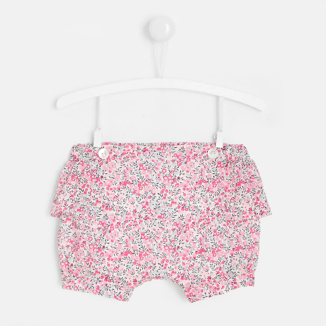 Baby girl Liberty print shorts