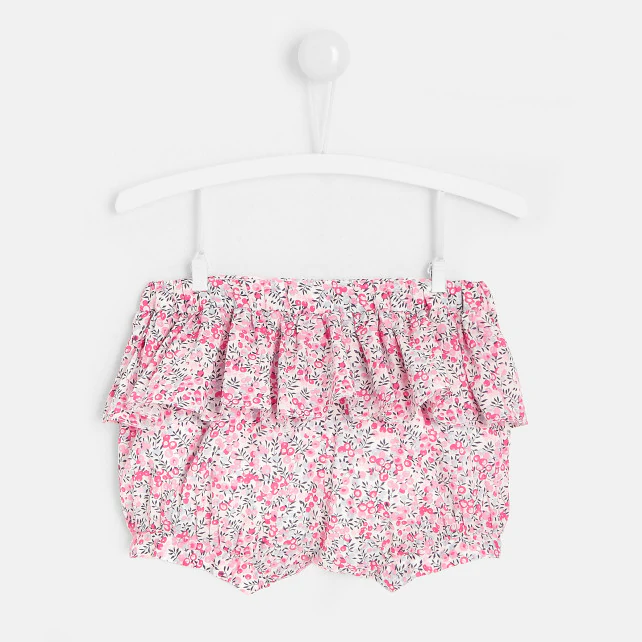 Baby girl Liberty print shorts