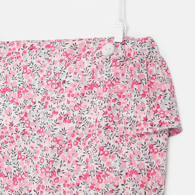 Baby girl Liberty print shorts