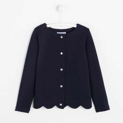 Girl fleece cardigan