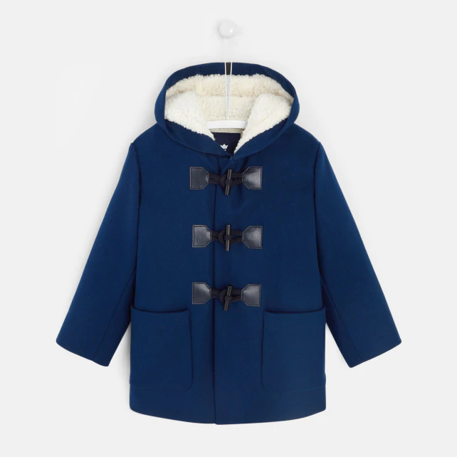 Wool duffle coat