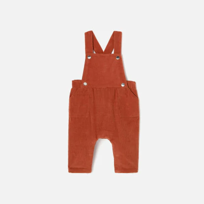 Baby boy corduroy dungarees