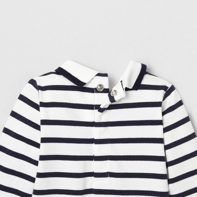 Baby boy long-sleeved bodysuit