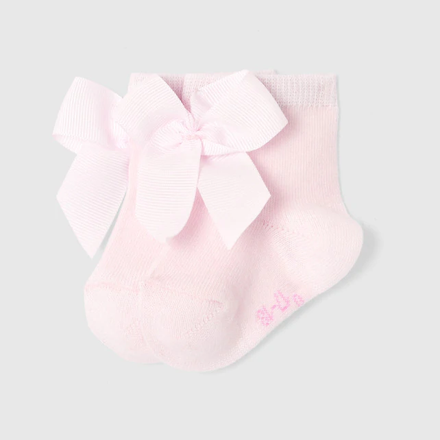 Baby girl bow socks