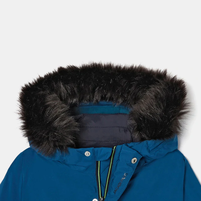 Boy full-length puffer jacket