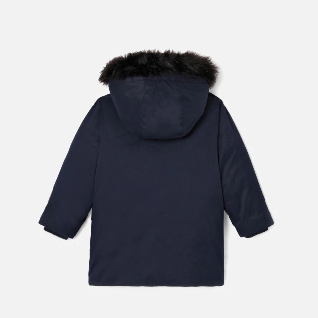 Boy long down jacket