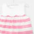 Baby girl striped bodysuit dress