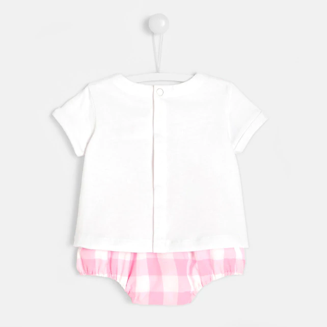 Baby girl set with shorts