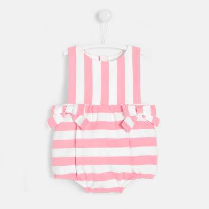 Baby girl striped bloomers