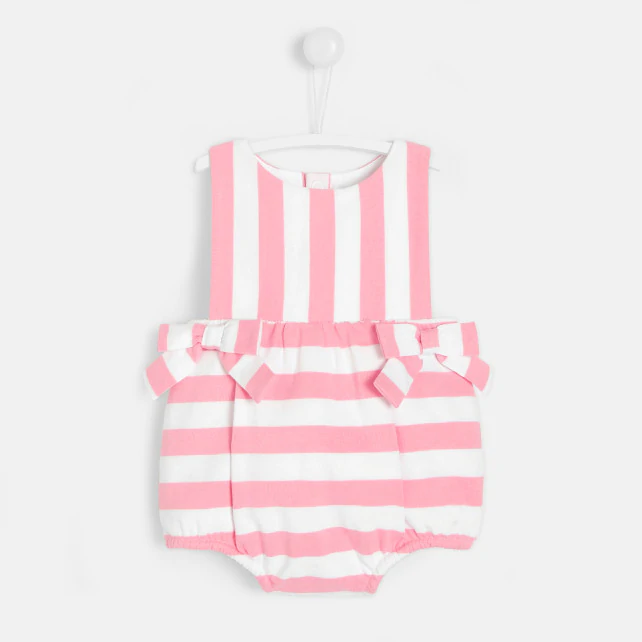 Baby girl striped bloomers