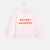 Toddler girl slogan jumperhirt