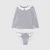 Baby girl UV protection swimsuit set