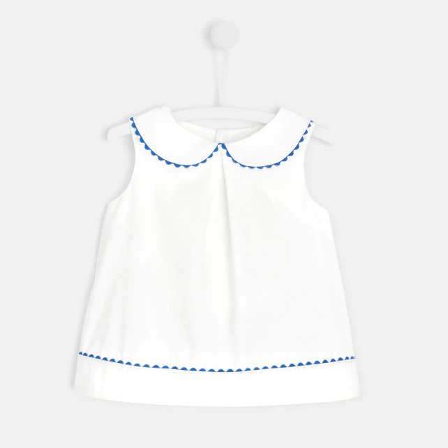 Toddler girl sleeveless blouse