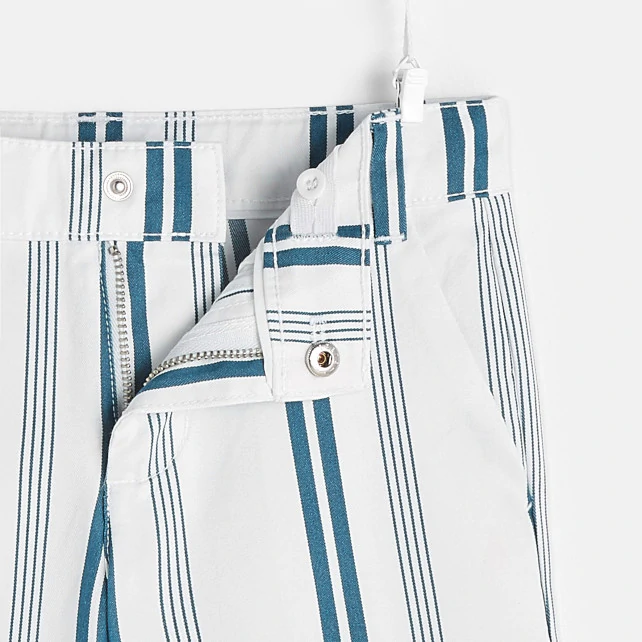 Boy striped Bermuda shorts