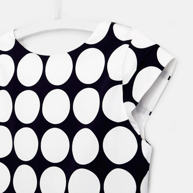 Girl polka dot dress