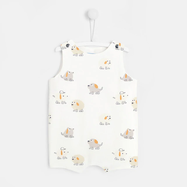 Baby little dogs onesie