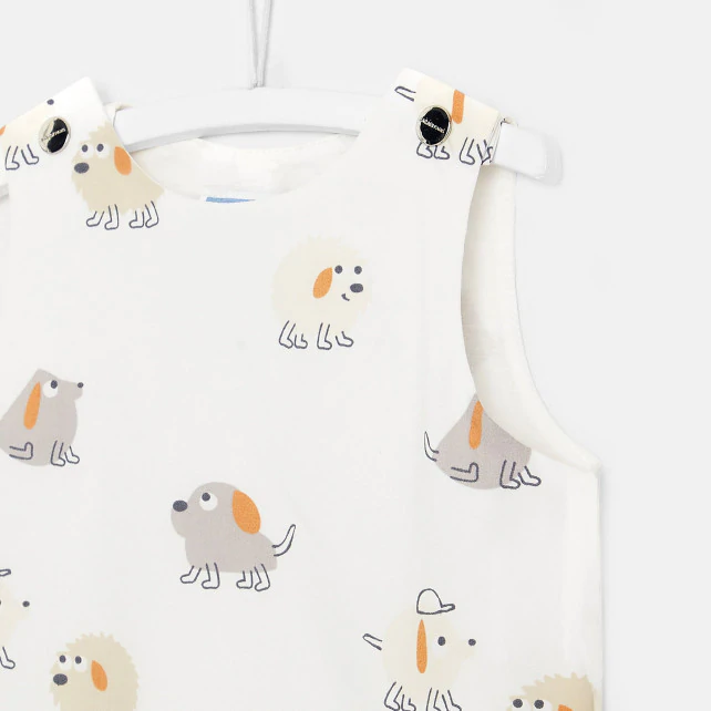 Baby little dogs onesie